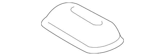 89383-B2000GA3 Деталь SEAT BELT BEZEL, LEFT