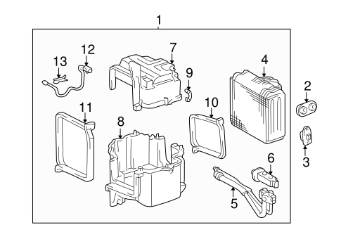 Tundra CONDENSER, COMPRESSOR & LINES