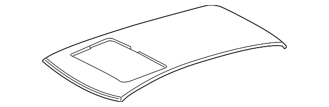 203-650-02-09 Деталь ROOF PANEL