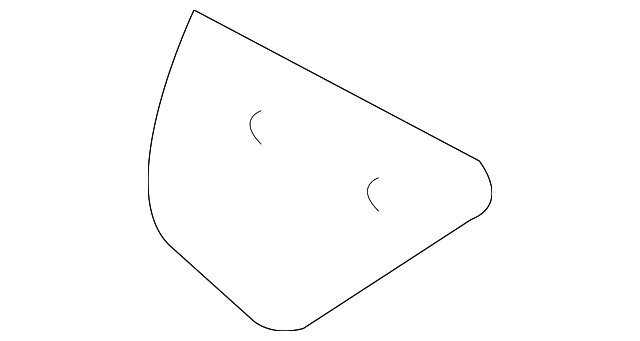 86361-26700 Деталь GRILLE LOWER COVER, LEFT
