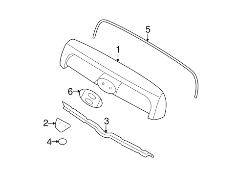 Santa Fe GRILLE & COMPONENTS