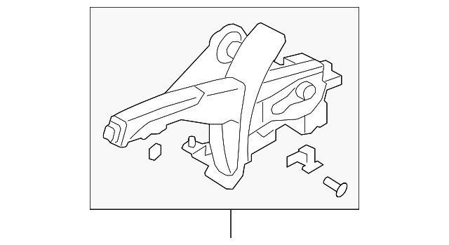 59710-2M500-9P Деталь PARKING BRAKE CONTROL