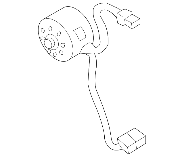 25386-1D201 Деталь FAN MOTOR