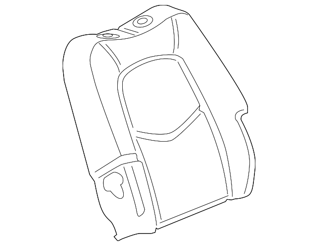 22734073 SEAT BACK PAD