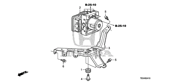 CHASSIS/VSA MODULATOR for 2008 Honda ACCORD COUPE #1