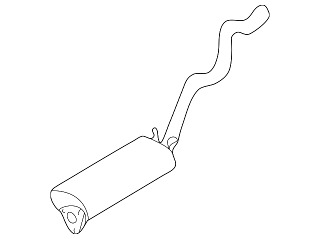 15986854 Деталь MUFFLER W/TPIPE