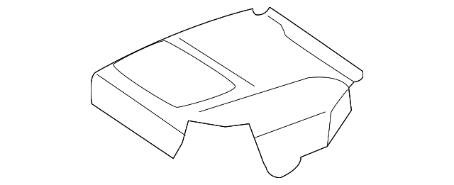 XN051DVAA Деталь SEAT COVER, LEFT