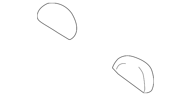 XM721DVAA Деталь HEADREST, RIGHT