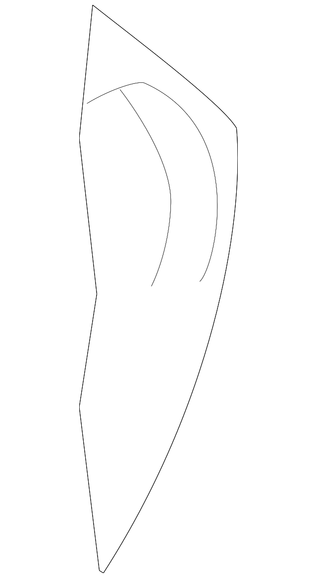 XM851FLAA Деталь SEAT BACK, LEFT