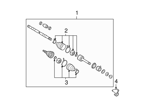 Quest DRIVE AXLES