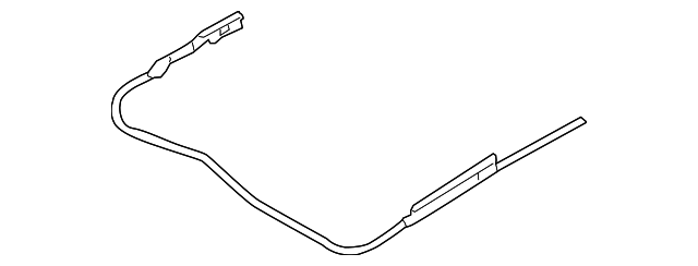 65441FG000 Деталь CABLE & GUIDE, RIGHT