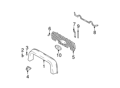 Santa Fe GRILLE & COMPONENTS