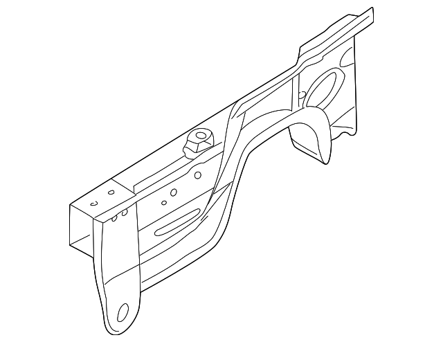 0K32A-54300A Деталь RAIL ASSY, LEFT