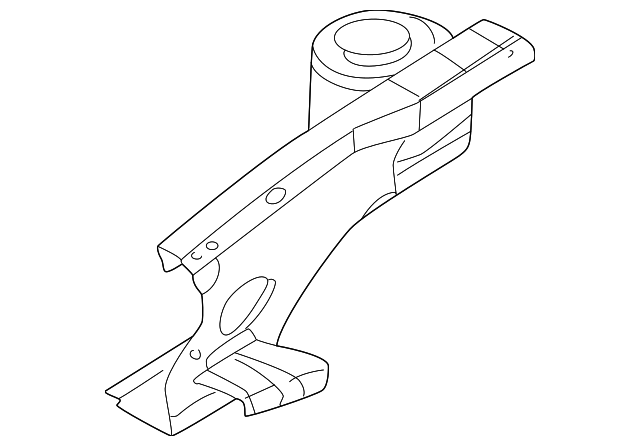 64502-FD100 Деталь APRON PANEL, RIGHT