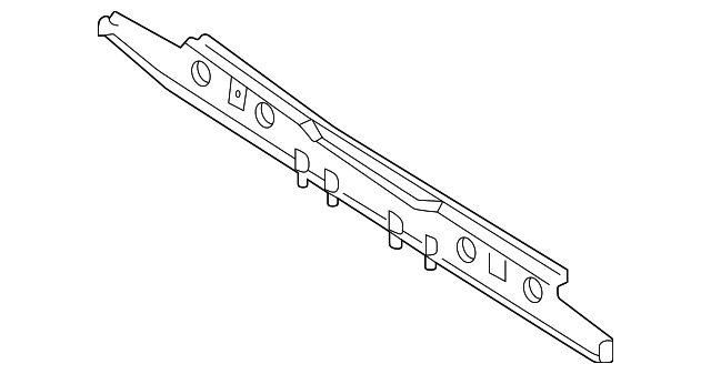 7D1-803-701 Деталь REAR CROSSMEMBER