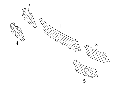 Prius GRILLE & COMPONENTS