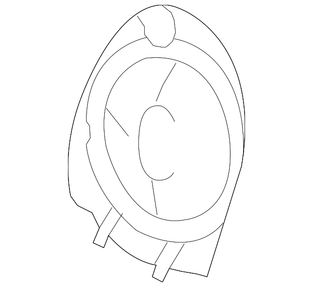 52-10-7-225-522 Деталь SEAT BACK PANEL, RIGHT