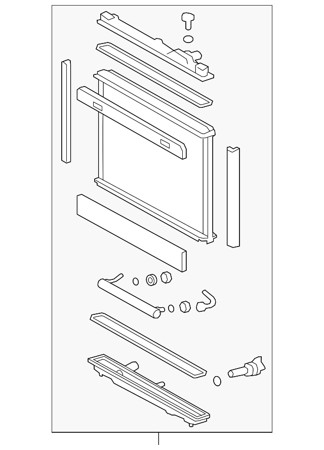 16400-38202 Деталь RADIATOR ASSY