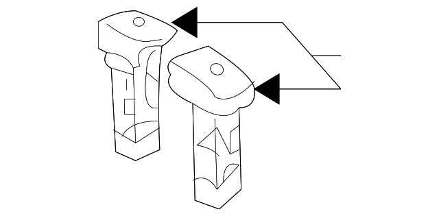93660-1F000WK Деталь SEAT HEAT SWITCH, LEFT