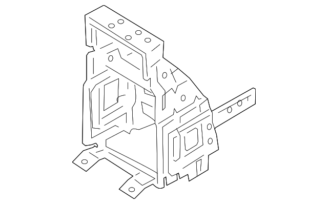 84618-1F000 Деталь REAR BRACKET