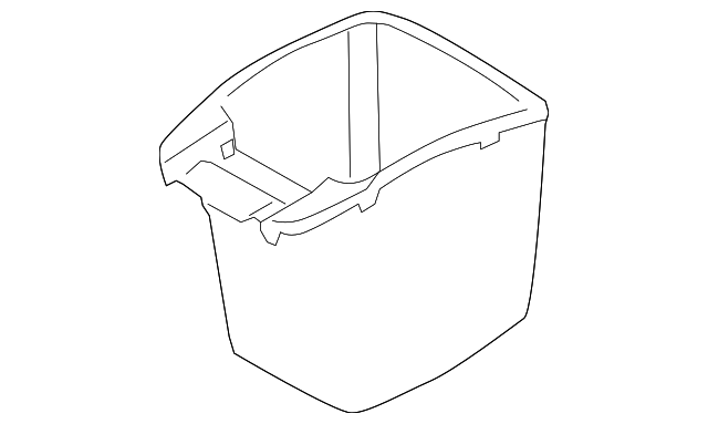 84630-1F100WK Деталь STORAGE BOX