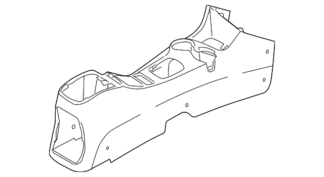 84611-1F000EZ Деталь FRONT CONSOLE
