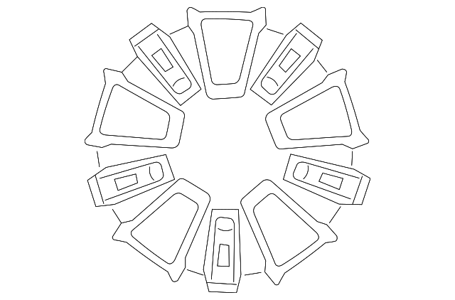 52905-B2300 Деталь WHEEL, ALLOY