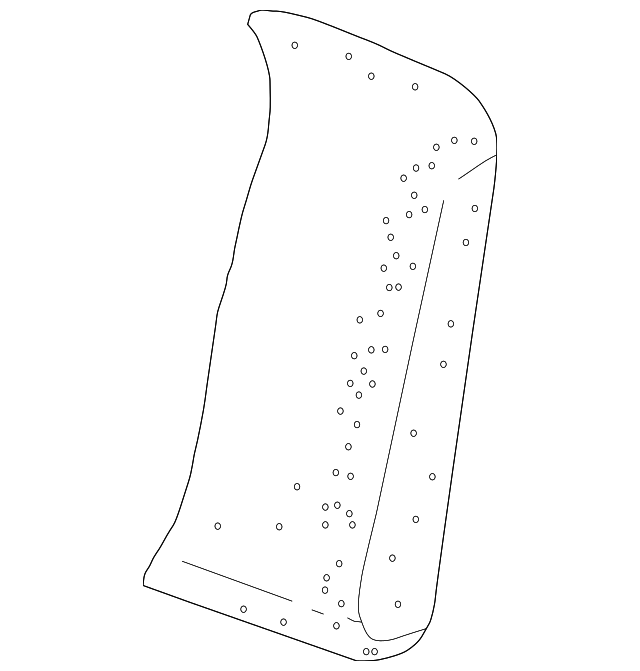12474225 SEAT BACK PAD