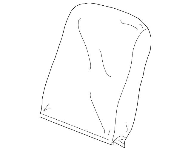 89043681 SEAT BACK COVER