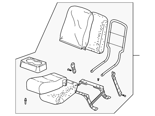 88942276 SEAT ASSY