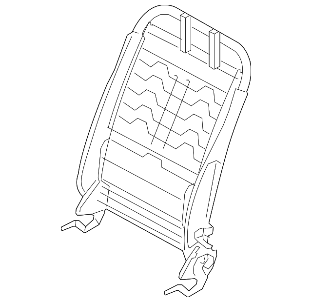 64110AL03A Деталь SEAT BACK FRAME