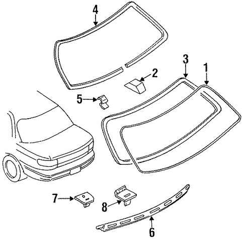 Sephia GLASS & HARDWARE - BACK