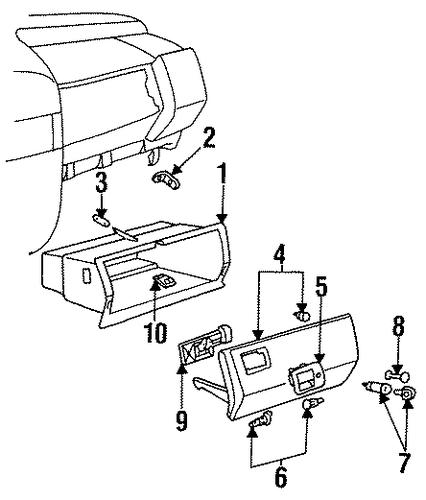 Golf GLOVE BOX
