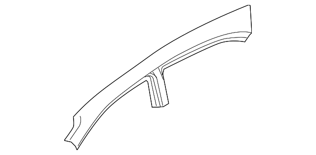 6451385Z11 Деталь ROOF RAIL, LEFT