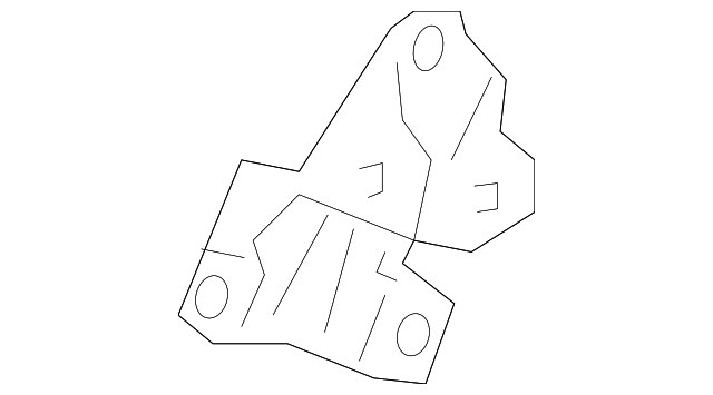 85042-CD000 Деталь SIDE BRACKET, RIGHT