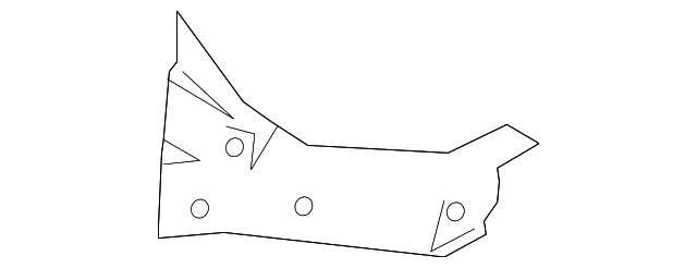 79132-CE400 Деталь CORNER REINF, RIGHT