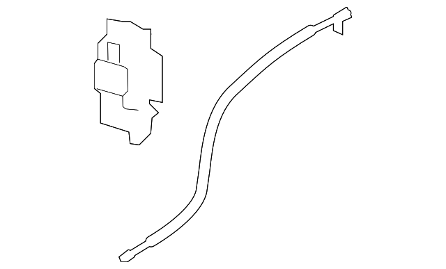 25876396 Деталь LOCK ASSY, RIGHT