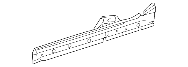 117-630-03-00 Деталь LOWER REINF, LEFT