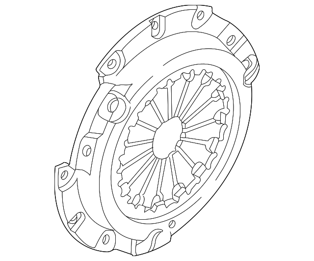 0K954-16410B Деталь PRESSURE PLATE