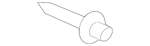75545-53020 SIDE MOLDING CLIP, LEFT