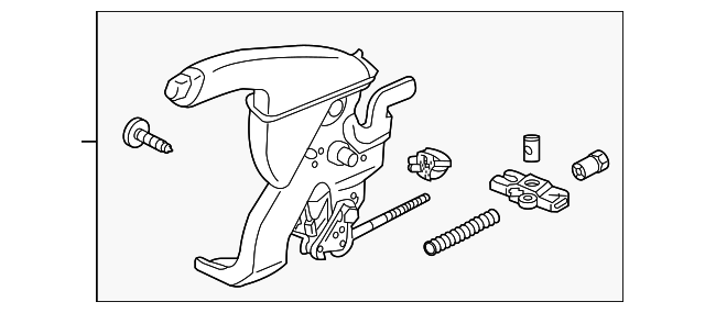 47105-TK4-A02ZC Деталь LEVER ASSY., HAND BRAKE (TYPEE) (TAUPE/B