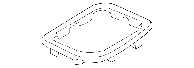 77298-TK5-A01ZA Деталь GARNISH, MT ESCUTCHEON *NH571L* (BRIGHT 