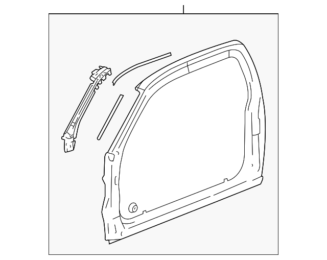 88980567 Деталь UNISIDE ASSY, LEFT