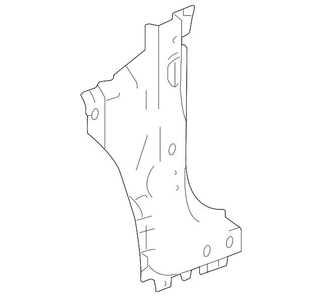 88980560 Деталь LOWER REINF, RIGHT
