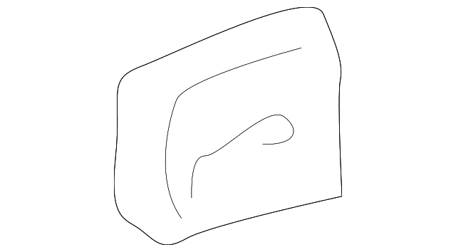 10038190 Деталь SIDE PANEL CLIP, RIGHT
