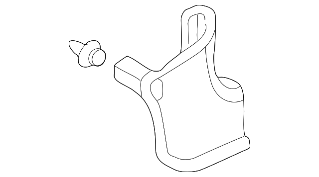 83111-S5A-A10ZC Деталь LINING ASSY., R. COWL SIDE *YR169L* (MIL