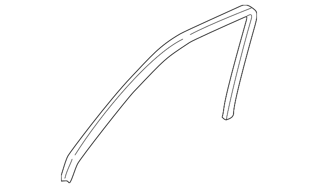 84231-S5A-003ZC Деталь TRIM, FR. OPENING *YR164L* (MEDIUM TAUPE