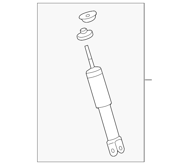 19209380 SHOCK ABSORBER, RIGHT