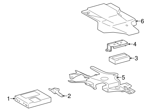 Camry COMMUNICATION SYSTEM COMPONENTS