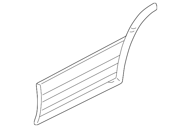 R508193 Деталь LOWER MOLDING, RIGHT
